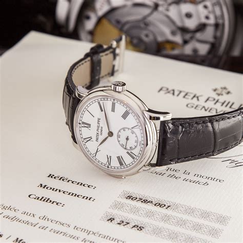 patek philippe ref 5078p|Patek Philippe calibers.